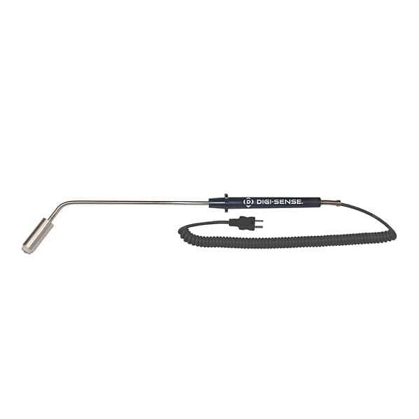 Type-J, 45 Angle Surface Probe, 10"L, Mi